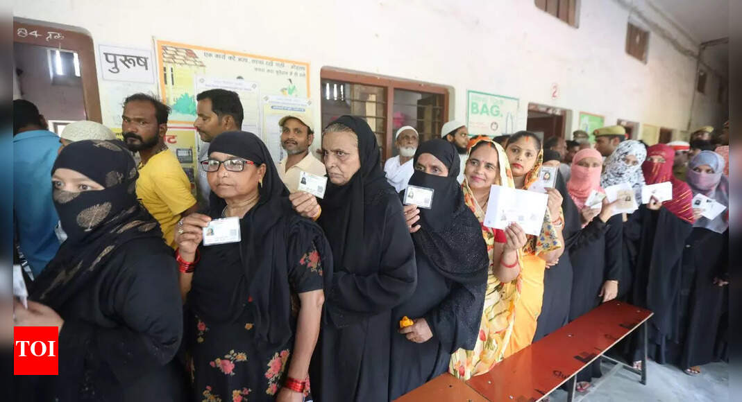 Lok Sabha Elections 2024: Women voters drop in 18 seats, lowest participation in Mathura | Lucknow News - Vimarsana News