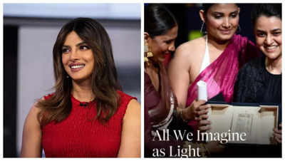 Priyanka Chopra gives a shout-out to Payal Kapadia's 'All We Imagine As Light' and the team for their Cannes win; says, 'It's a moment for Indian Cinema'