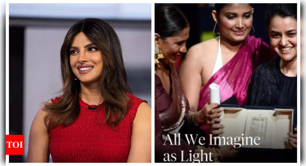 Priyanka Chopra gives a shout-out to Payal Kapadia’s ‘All We Imagine As Light’ and the team for their Cannes win; says, ‘It’s a moment for Indian Cinema’ | Hindi Movie News