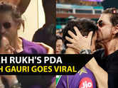 Shah Rukh Khan celebrates KKR's third IPL title win: Videos & pictures of SRK kissing Gauri, Gautam Gambhir, and greeting fans with signature pose take internet by storm