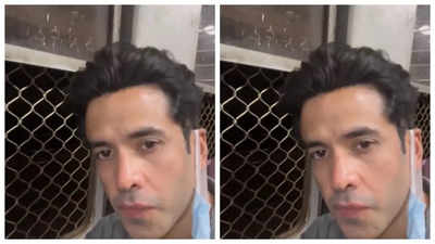 Tusshar Kapoor ditches car and opts for local train to avoid 'Ghastly' Mumbai traffic-Watch