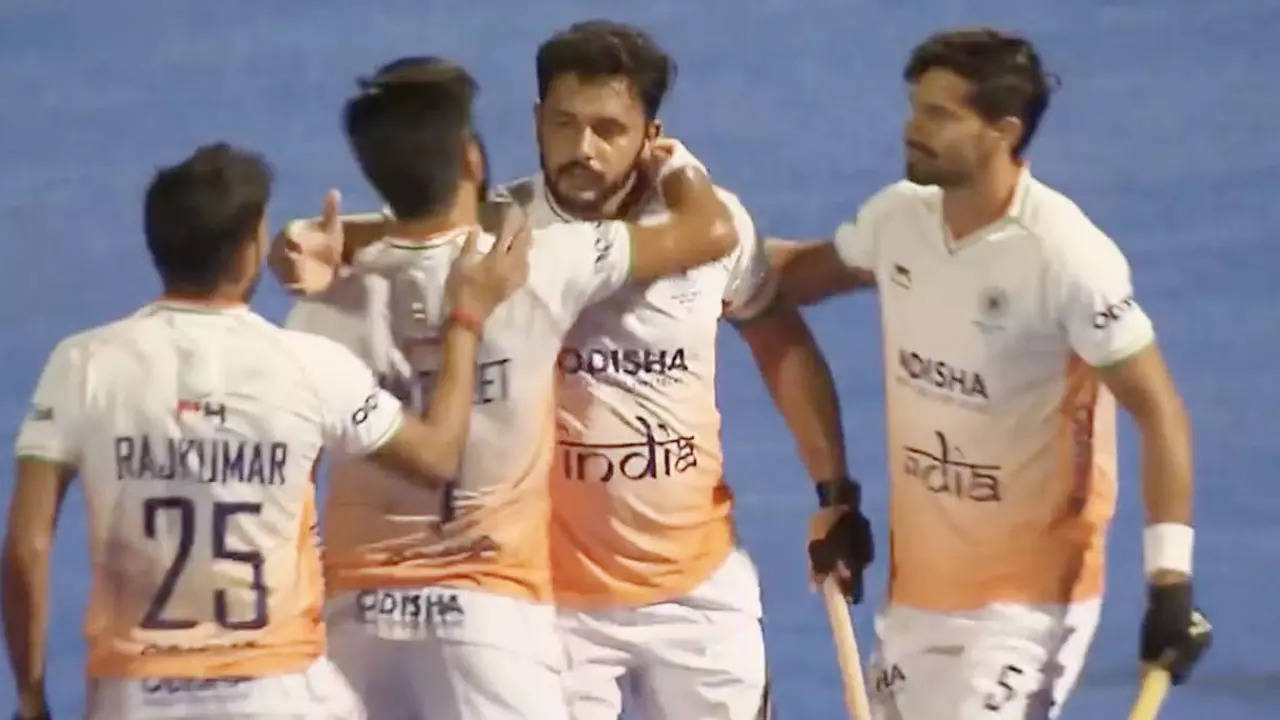 FIH Pro League: el hat-trick de Harmanpreet Singh lleva a India a ganar 5-4 a Argentina |  Noticias de hockey