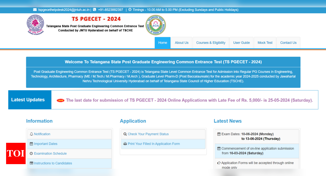 TS PGECET 2024 admit card tomorrow: Check steps to download, revised exam schedule, exam pattern and more