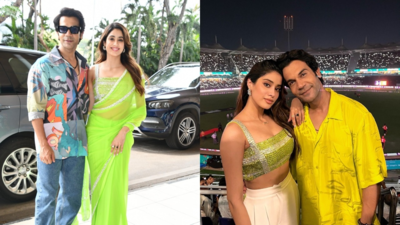 Janhvi Kapoor breaks fashion norms: Styles one blouse for saree and pants at IPL 2024 finals