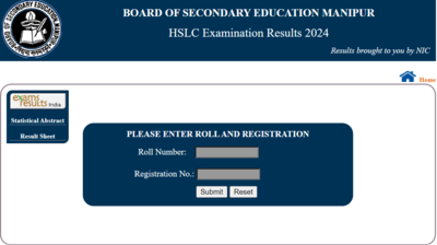 Manipur HSLC result 2024 out at manresults.nic.in, 93.03% candidates pass: Direct link to download scores here