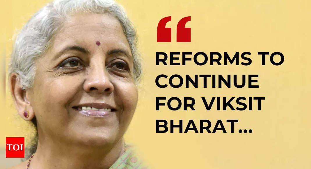 FM Nirmala Sitharaman: Modi government reshaped Union Budget in 10 years; reforms to continue for Viksit Bharat