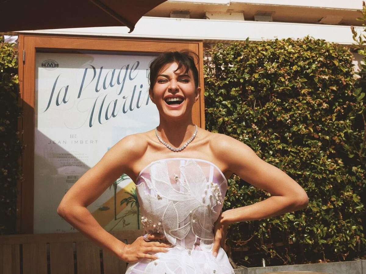 Jacqueline Fernandez lives the Cannes dream: Sun, cinema, and style