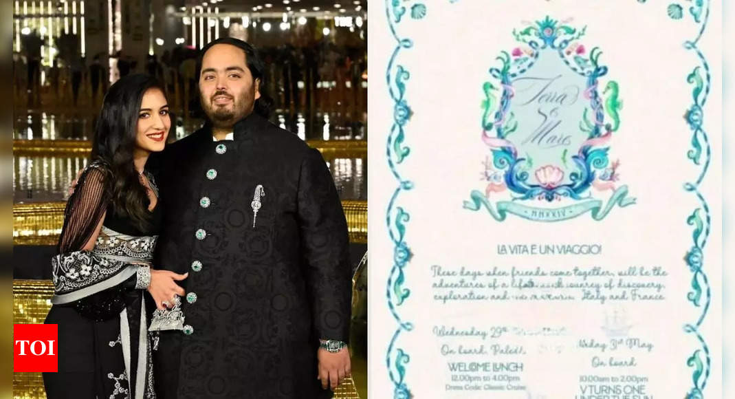 What does ‘Terra and Mare’ mean? Decoding the Ambani’s 2nd pre-wedding invite |