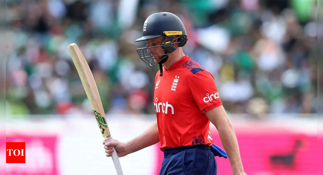 England captain Jos Buttler set to miss 3rd T20I against Pakistan | Cricket News – Times of India