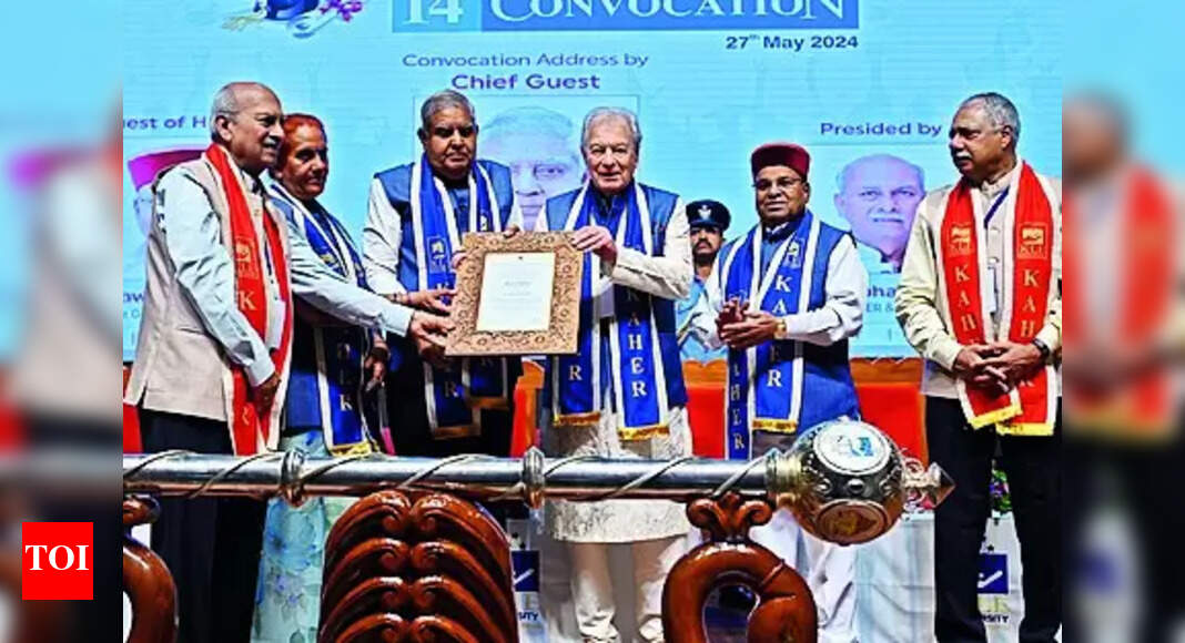 India'S Future: India's future depends on research and devpt, says Dhankar | Hubballi News - Vimarsana News