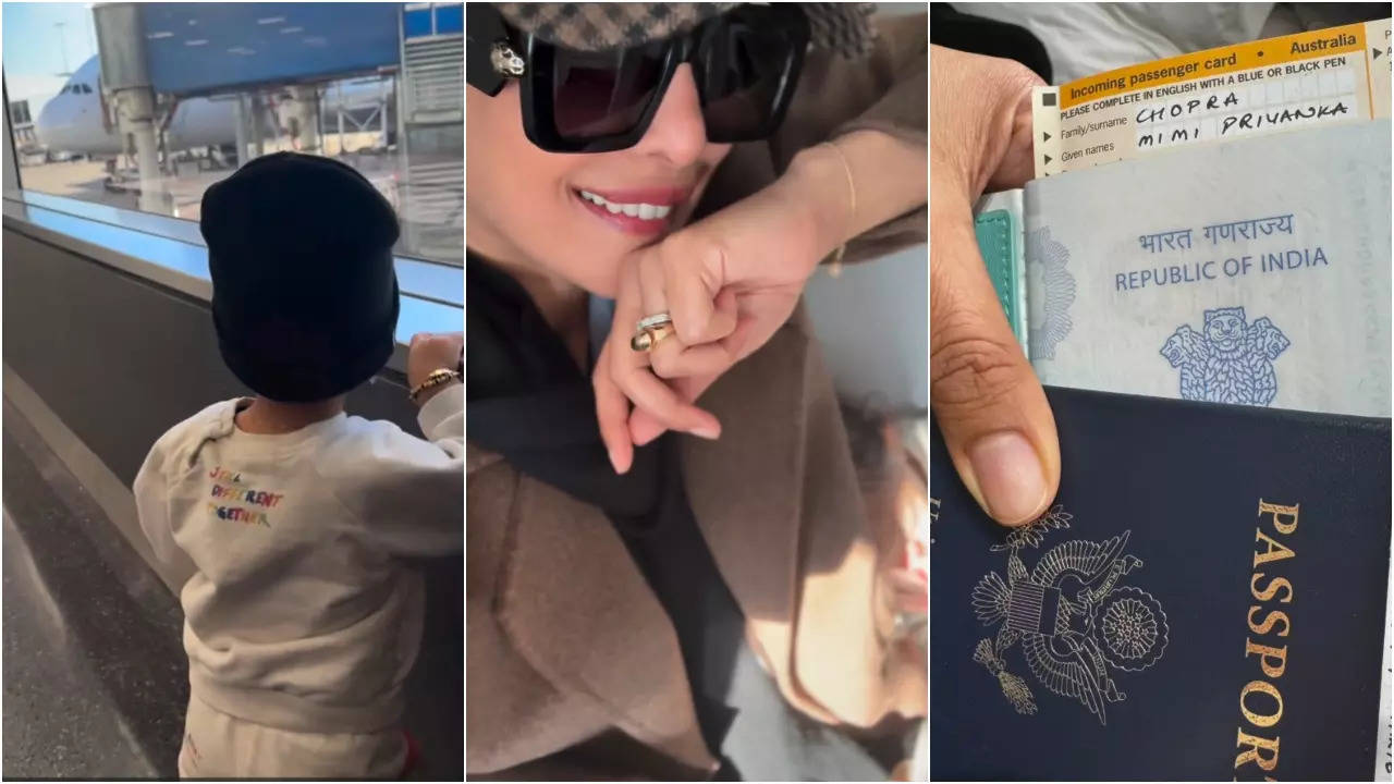 Priyanka Chopra calls Malti Marie the ‘best travel partner ever’ as she arrives in Australia for ‘The Buff’ – Times of India