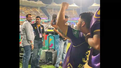 Watch: Rishabh Pant joins Rinku Singh in on-field KKR celebration from USA after IPL triumph
