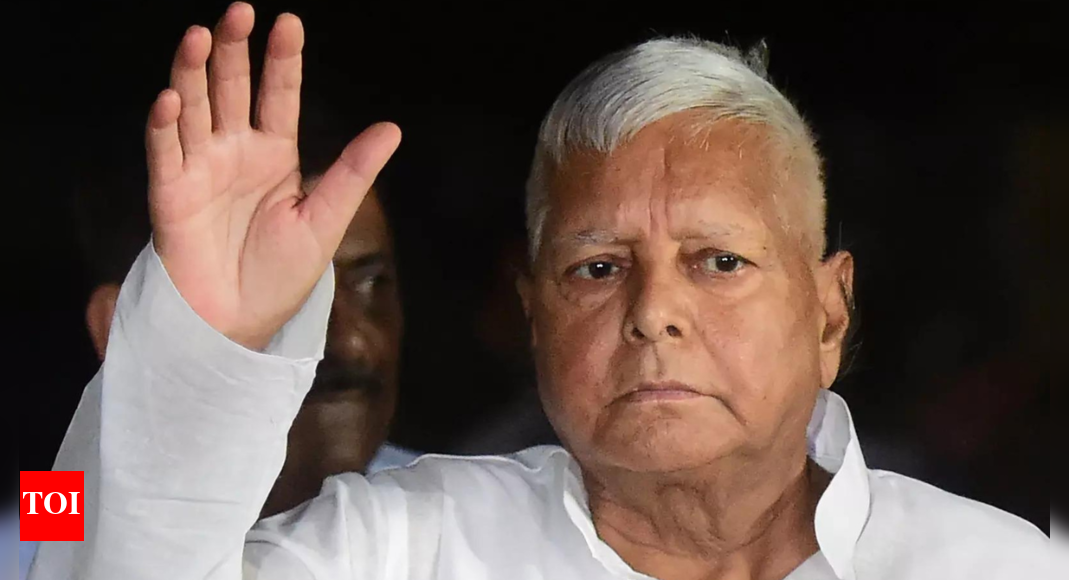INDIA bloc will form govt at Centre after June 4: Lalu Prasad | India News - Vimarsana News