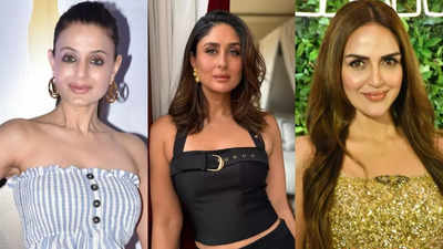 Esha Deol reacts to Ameesha Patel's claims that star kids like her and Kareena Kapoor Khan would snatch all the roles