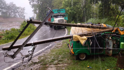 Tripura endures over 18-hour power outage due to Cyclone Remal