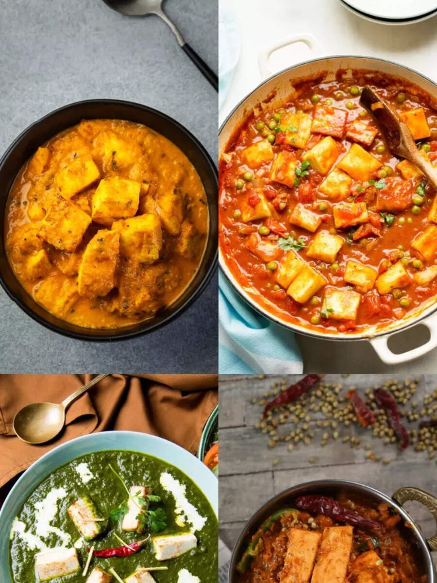 10 delicious paneer recipes for dinner | Times of India