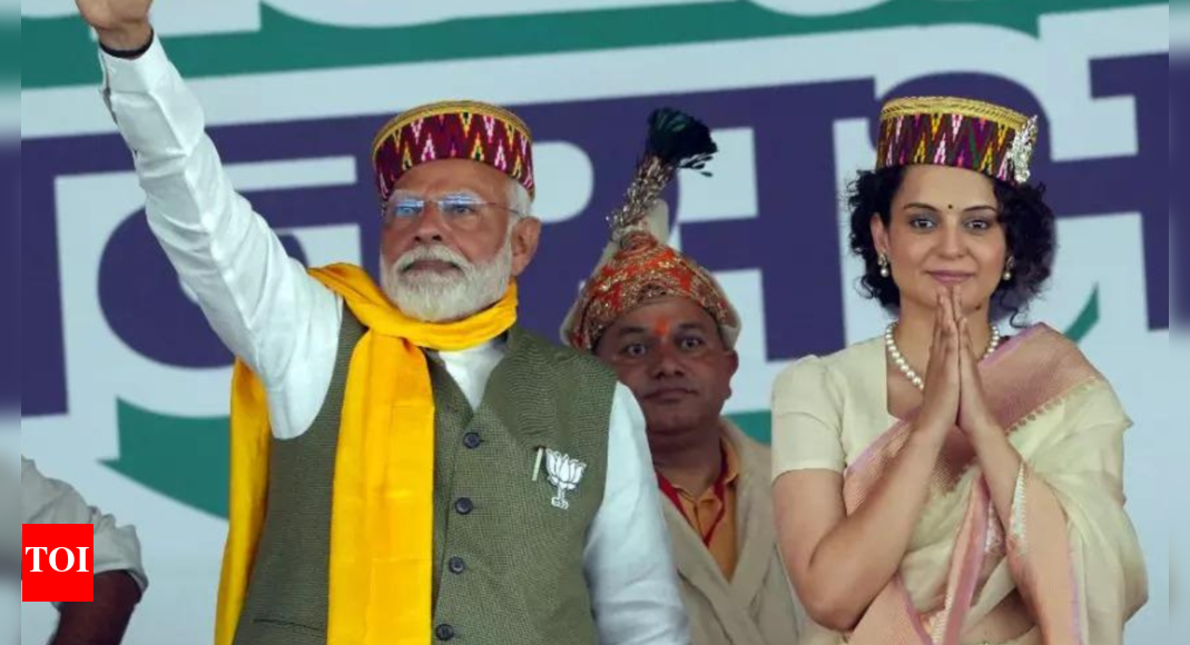 Contribution of women's power crucial to make India developed nation by 2047: Kangana Ranaut | India News - Vimarsana News