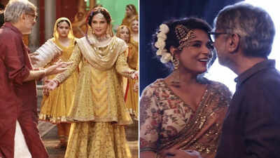 Richa Chadha thanks the crew who ‘beautified’ her in Sanjay Leela Bhansali's period drama Heeramandi; Manisha Koirala reacts