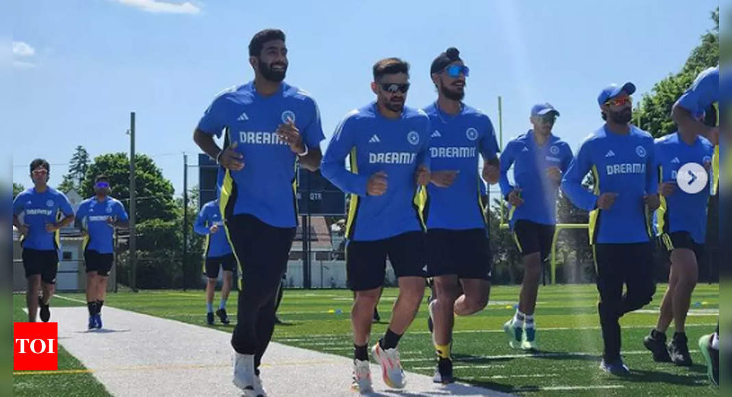Indian cricket team starts training in New York for 2024 T20 World Cup – check out the images | Cricket updates