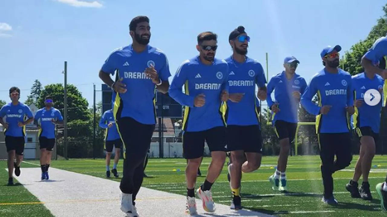 Team India gears up for 2024 T20 World Cup in New York – exclusive images revealed| Latest Cricket Updates