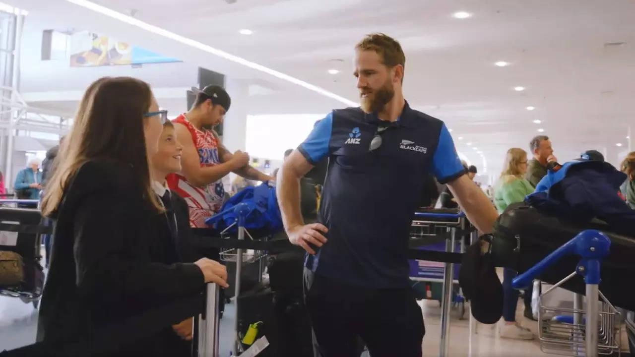 Watch: Angus and Matilda return! New Zealand Cricket’s heartwarming farewell for T20 World Cup squad – Times of India