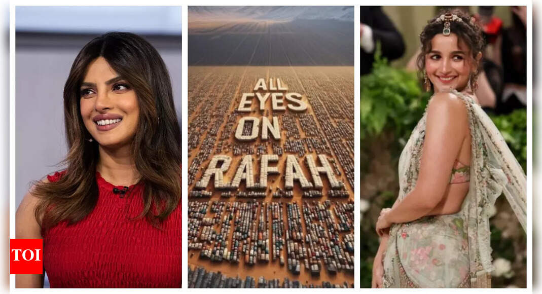 Priyanka Chopra, Alia Bhatt, Kareena Kapoor and other celebs condemn Israel's attack: All children deserve life | Hindi Movie News - Vimarsana News