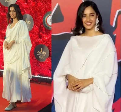 Gadar 2 Actress Simrat Kaur Repeats Her Lucky Dress | Hindi Movie News ...