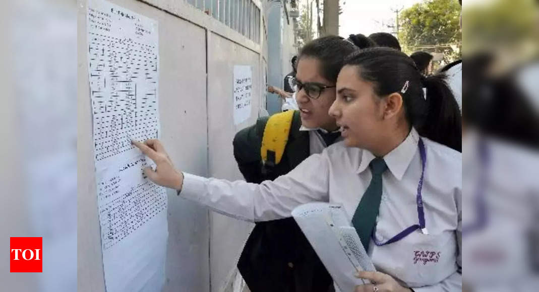 Rajasthan 10th result declared: 93.03% students pass, Jhunjhunu records highest pass rate; direct link to check result at TOI