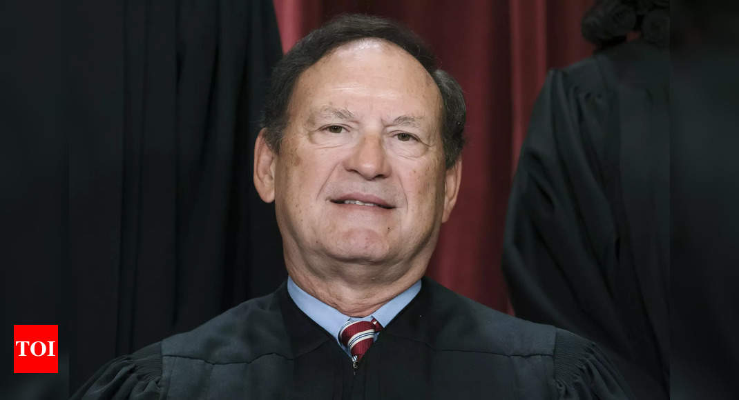 US Supreme Court Justice Samuel Alito rejects Democrats’ calls to step away from Trump cases – Times of India