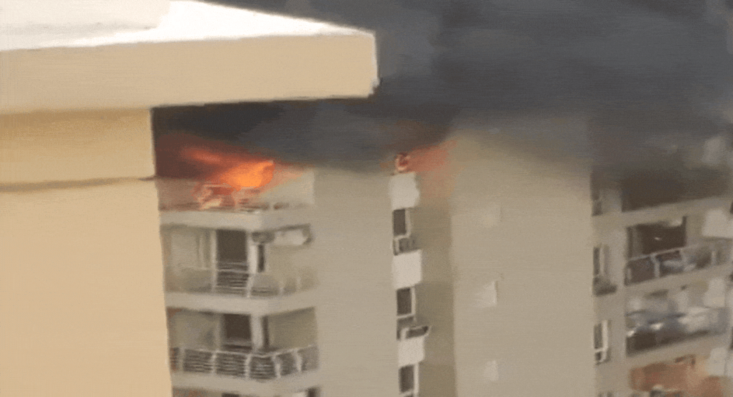fire breaks out at Noida's Lotus Boulevard Society