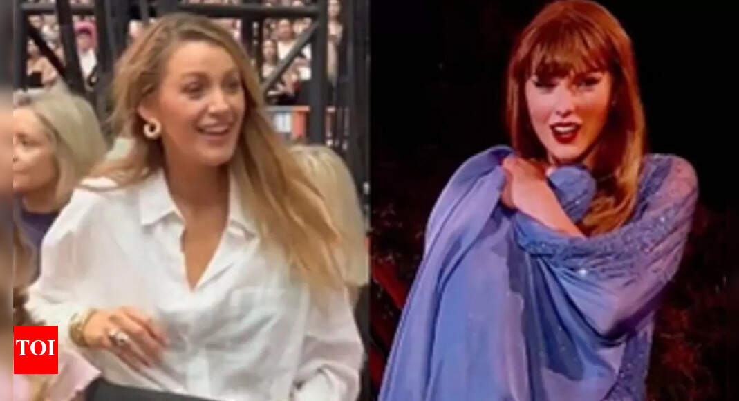 Blake Lively attends Taylor Swift's first Madrid Eras show with Haim
