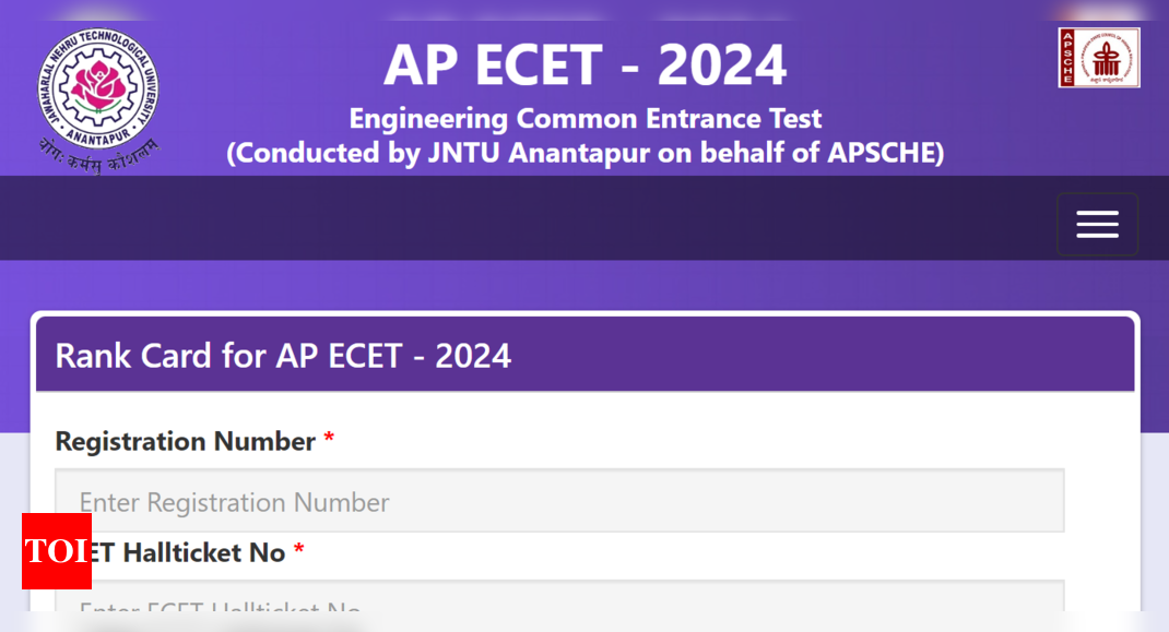 AP ECET Result 2024 declared at cets.apsche.ap.gov.in, direct link to check scores and rank cards |