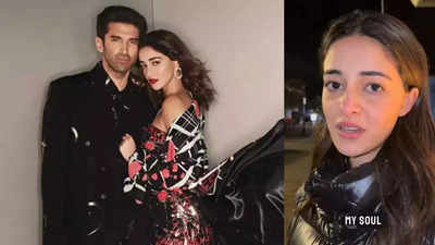 Amid break-up rumours with Aditya Roy Kapur, Ananya Panday says, 'I've lost my soul', netizens react! - WATCH video