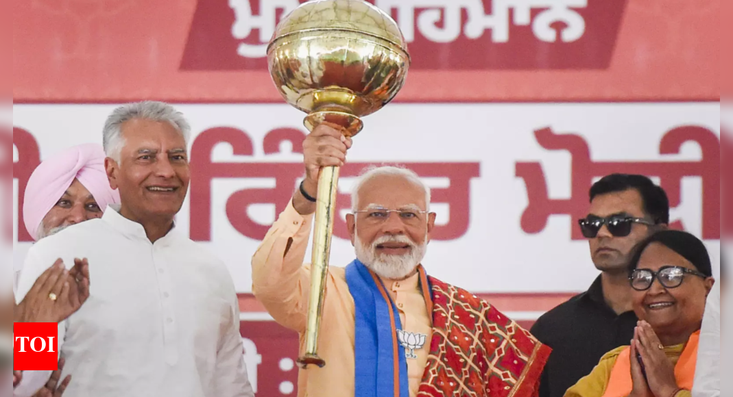 'INDI bloc insulting spirit of Constitution, Baba Saheb Ambedkar': PM Modi attacks opposition in Punjab's Hoshiarpur | India News - Vimarsana News