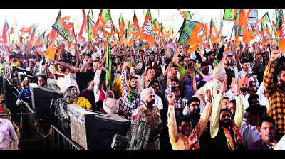 Yogi Rally Ludhiana: BJP campaign reaches a crescendo with Yogi rally ...