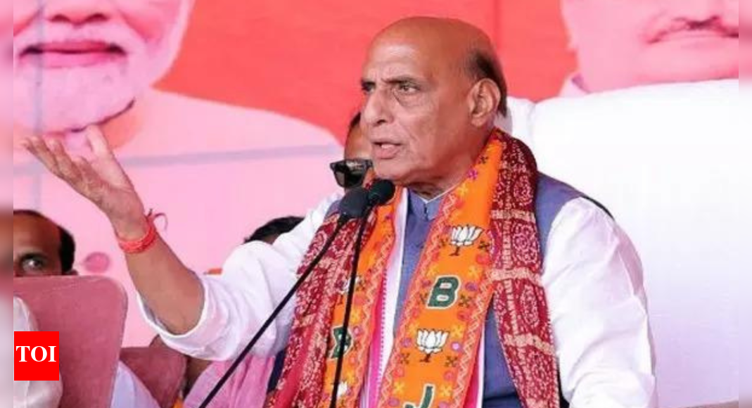 Rajnath Singh: Pakistan acknowledges India growth, but not Congress | India News - Vimarsana News