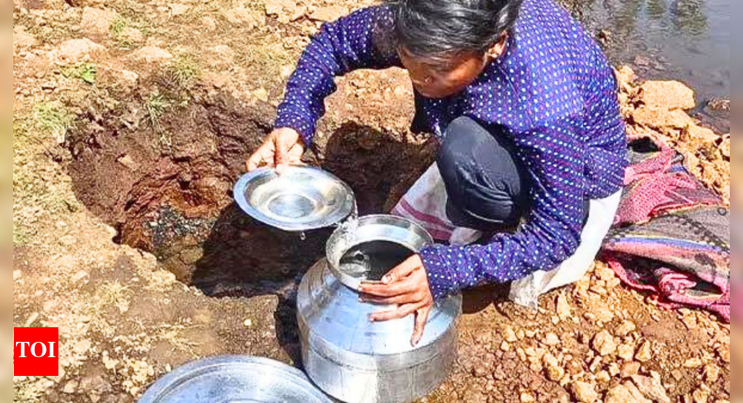 Locals in village of Maharashtra's Amravati district forced to drink dirty water | India News - Vimarsana News