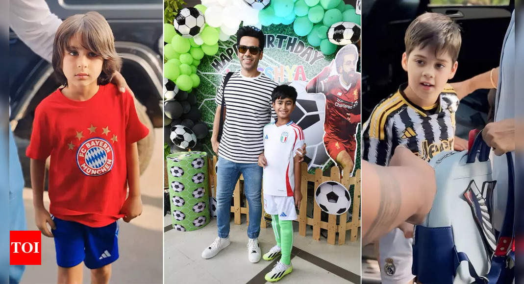 Inside Tusshar's son Laksshya's birthday party