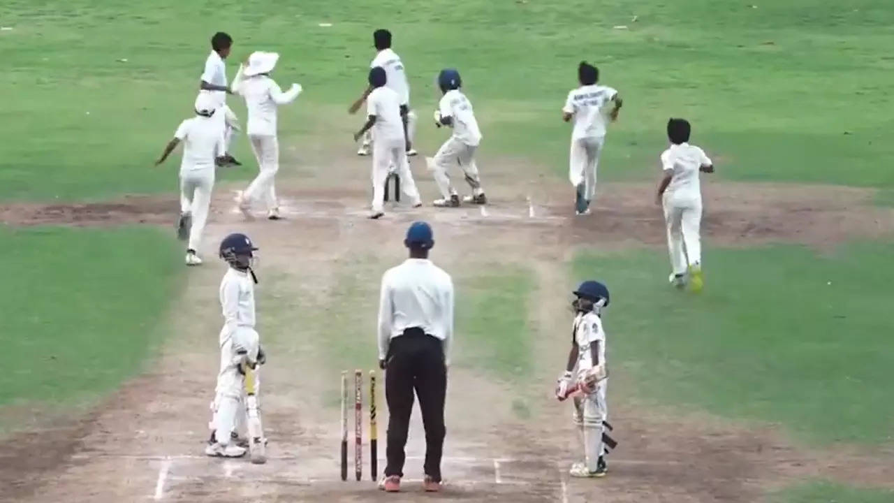 Watch: Bet you have never seen this before in cricket at any level – Times of India