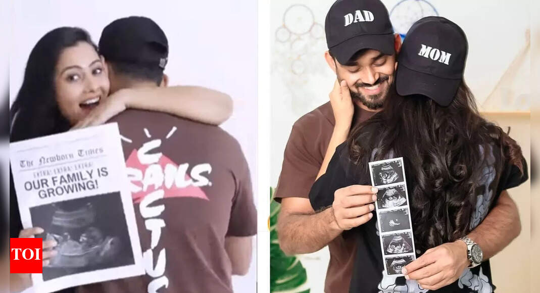 Kannada TV stars Neha Gowda and Chandan Gowda announce pregnancy, says ...