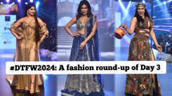 #DTFW2024: A fashion round-up of day 3 of Delhi Times Fashion Week
