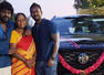 Raghava Lawrence gifts a car to his brother Elviin after watching his debut film 'Bullet'