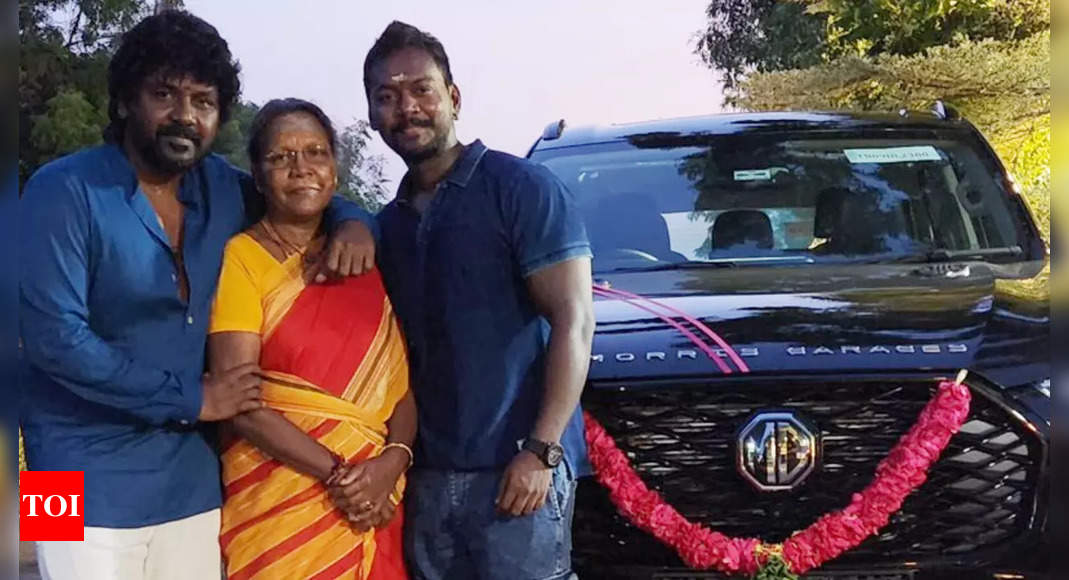 Raghava Lawrence gifts a car to his brother Elviin after watching his ...