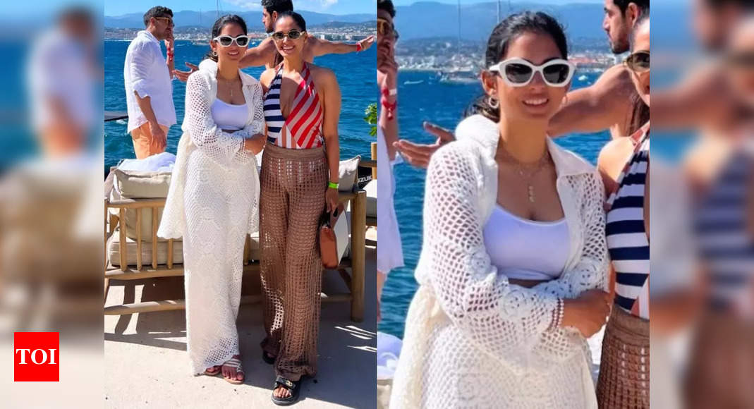 Isha Ambani's effortless elegance at Ambani family's luxury cruise celebration – Times of India