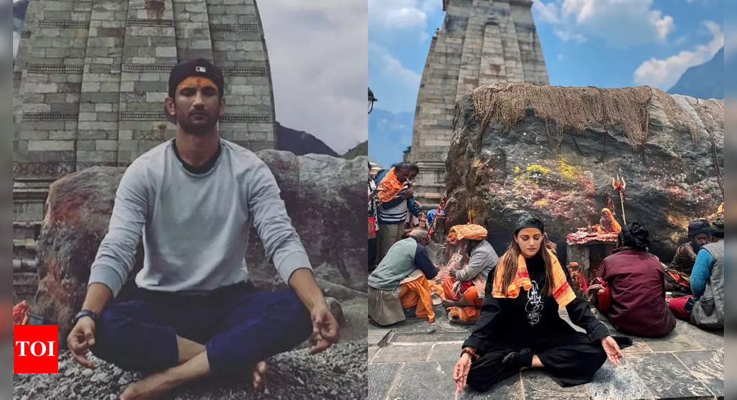 Sushant Singh Rajput’s sister Shweta Singh Kirti cries her heart out as she visits Kedarnath ahead of his death anniversary |