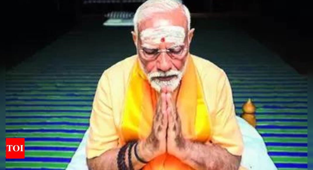 „Czuję boską energię”: PM kończy 45-godzinną medytację w Kanyakumari |  Wiadomości z Indii