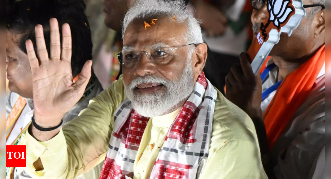 PM Modi guaranteed, predict exit polls, give BJP & allies 353 to 415 seats | India News - Vimarsana News