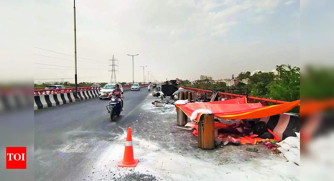 Elevated Road: Elevated road from Sector 18 opens, final arm set to be ready soon | Noida News - Vimarsana News