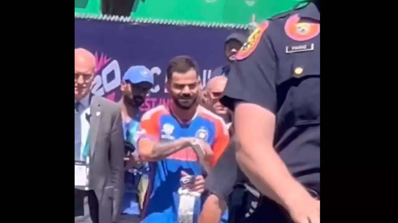 Watch: USA not taking any chances with Virat Kohli’s security at T20 World Cup – Times of India