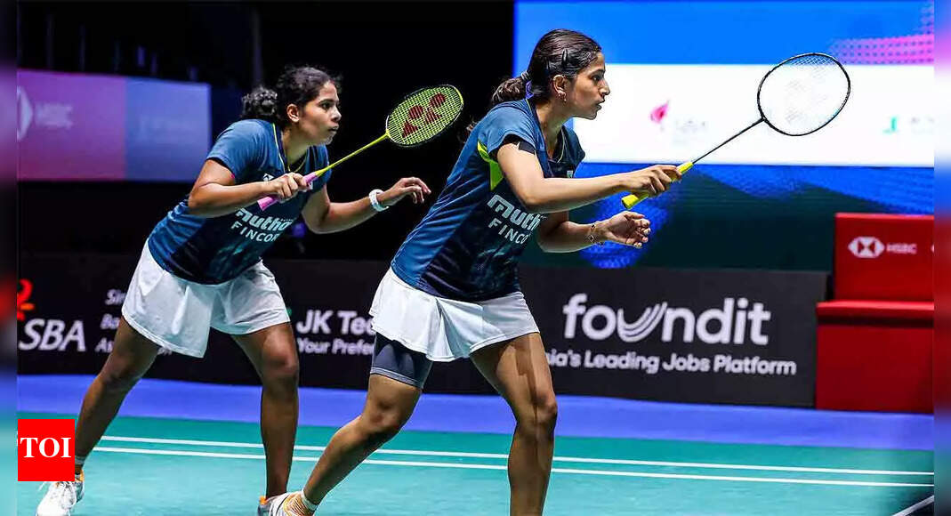 Singapore Open: Treesa-Gayatri pair's run ends | Badminton News